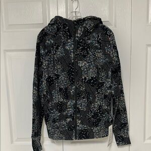 NWT Lululemon Floral Patterned Zip-Up Hoodie